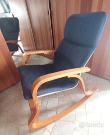 Sedia, poltrona a dondolo ikea