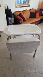 fasciatoio e vasca bambini