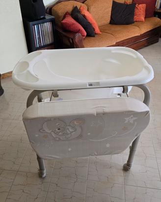 fasciatoio e vasca bambini