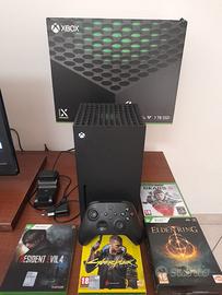 Xbox series x 1TB + giochi e controller