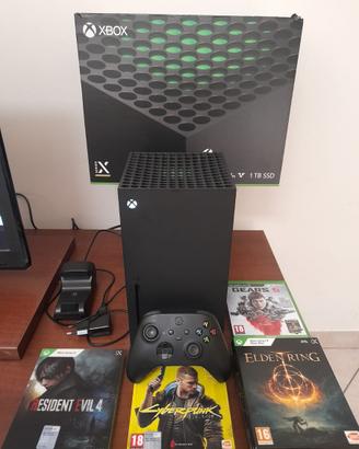 Xbox series x 1TB + giochi e controller