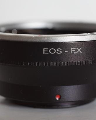 Canon EOS -Fujifilm X adattatore
