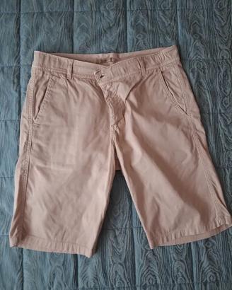 Pantaloncini corti da uomo color beige