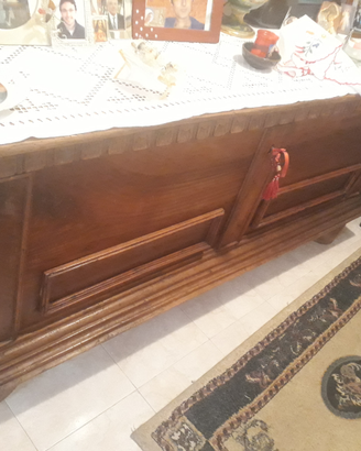 Cassa modicana noce '800