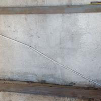 Telaio in ferro,era una porta misure 220x132 cm