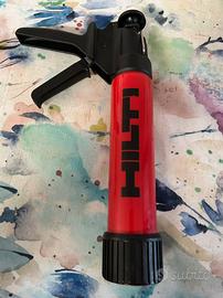 Pistola professionale Hilti per silicone.