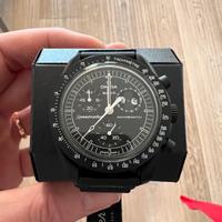 Moonswatch Mission to the Moonphase - nero