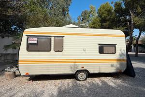 Roulotte + cucinotto + tenda in pvc