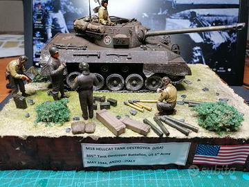 Diorama 1:35 caccia carri USA M18 Hellcat - Collezionismo In vendita a ...