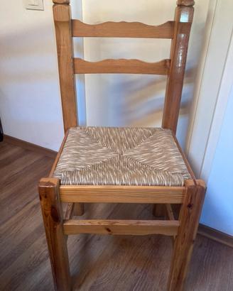 Sedie in legno