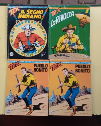 Fumetti TUTTO TEX e TEX NUOVA RISTAMPA a 40 cent.