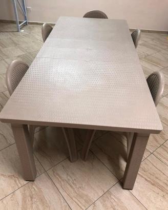 Set Tavolo giardino con Sedie