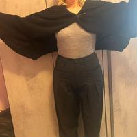  Coprispalle nero con maniche  Imperial