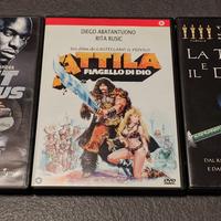 3x DVD: Fast Furious, Attila, Tigre Dragone