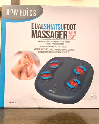 Shiatsu foot massager Homedics nuovo