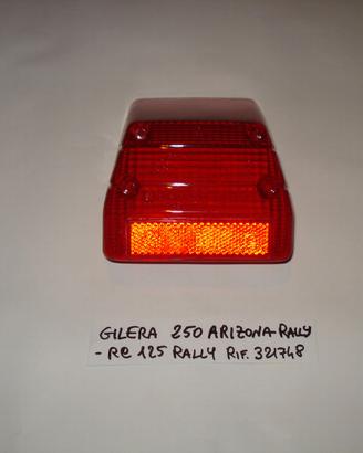 Gilera 250 Arizona Rally-Plastica fanalino poster.
