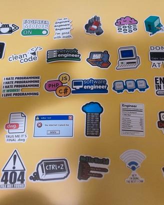50 adesivi o sticker meme