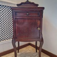 Comodino Antico in Massello Stile Luigi Filippo 