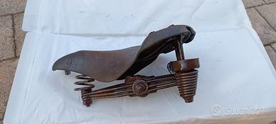 sella cuoio antica bici epoca