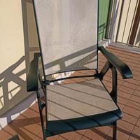 2 sedie per esterno e tavolino - pieghevoli