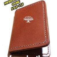 Porta tessere color Cognac