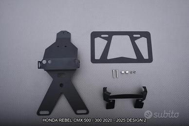 Portatarga corto HONDA REBEL CMX 500 300 2020 2025