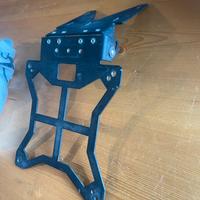 Porta targa regolabile per  yamaha fazer fz6 s2