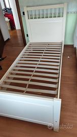 letto singolo bianco ikea