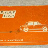 LIBRETTO USO E MANUTENZIONE FIAT 128 1971