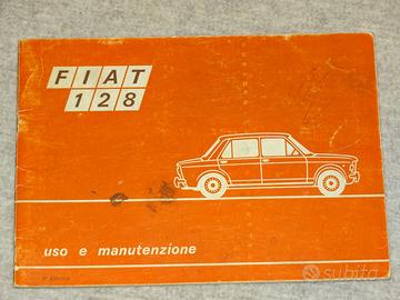 LIBRETTO USO E MANUTENZIONE FIAT 128 1971