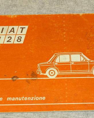 LIBRETTO USO E MANUTENZIONE FIAT 128 1971