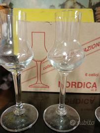 6 calici  collezione         degustazione 