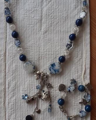 COLLANA E BRACCIALE PIETRE DURE