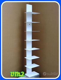 Libreria desaing dà fisare al muro libri cd-mobile