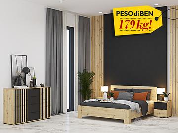 GRUPPO LETTO ECONOMICO E RAFFINATO...!!