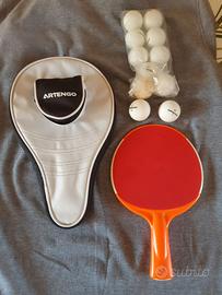 Racchetta ping pong ARTENGO +  Borsa  + palline