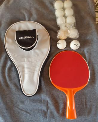Racchetta ping pong ARTENGO +  Borsa  + palline