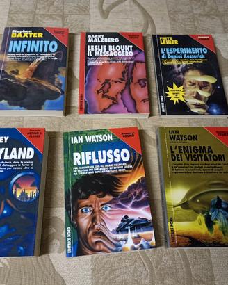 6 Romanzi Cosmo di Fantascienza Editrice Nord
