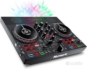 Consolle DJ Numark PARTY MIX LIVE + DJ2GO2 + borsa