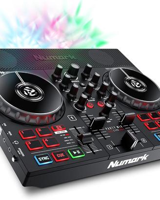 Consolle DJ Numark PARTY MIX LIVE + DJ2GO2 + borsa