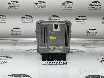 Centralina motore ecu seat leon 2014 77kw/105cv 04