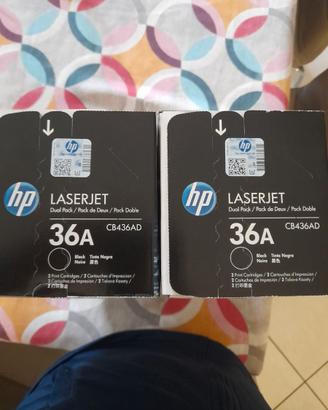 TONER  STAMPANTE HP CB436AD COLORE NERO 36a