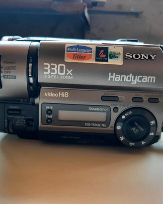 Video camera vintage Sony 8mm