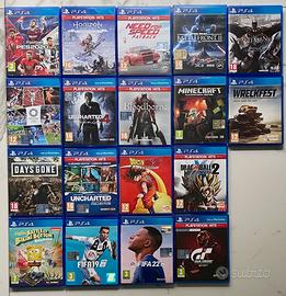 Giochi PS4 PS4 PRO PS5 - 10€ leggi descrizione
