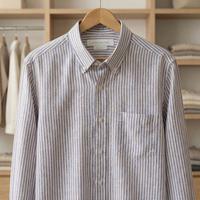 Camicia, lino, XXL, righe, uomo