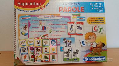 Gioco Clementoni Sapientino Ludoteca Parole