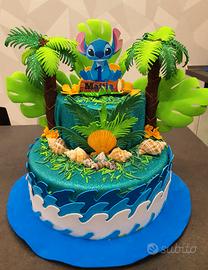 Torta Scenografica  Festa Compleanno  Stitch