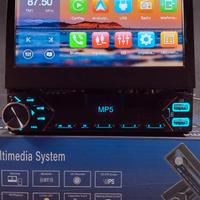 STEREO 7" SCHERMO ESTRAIBILE CARPLAY ANDROID AUTO