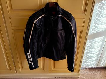 Dainese - Giacca Moto in Pelle Nera Taglia 50