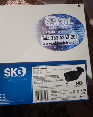 Impianto allarme telecamere